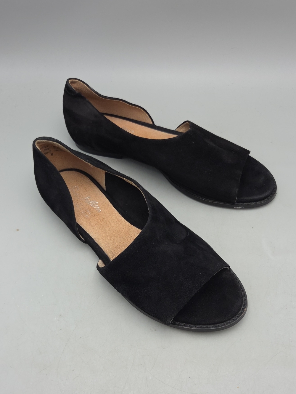 Seychelles Leather Flats Women 8 Suede